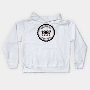 Making history since 1967 badge Kids Hoodie